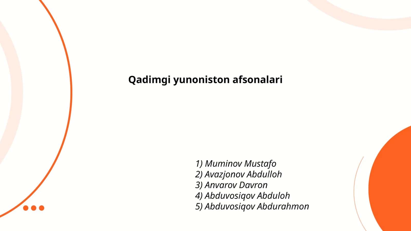 Qadimgi yunoniston afsonalari