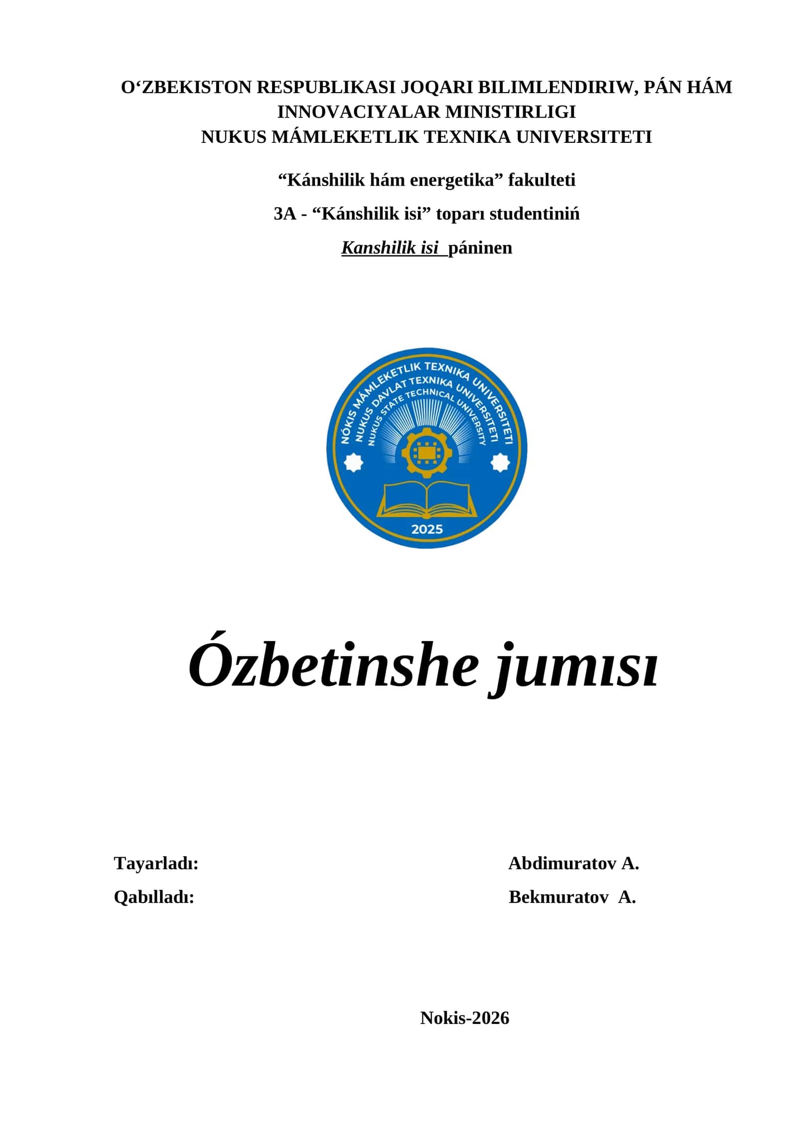 Miynetti shólkemlestiriw modelin dúziw hám oni analizlew
