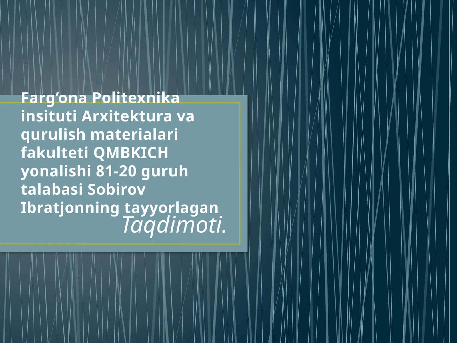 Issiq-sovuqnika mo'tkazadigan plastmassa ashyolar