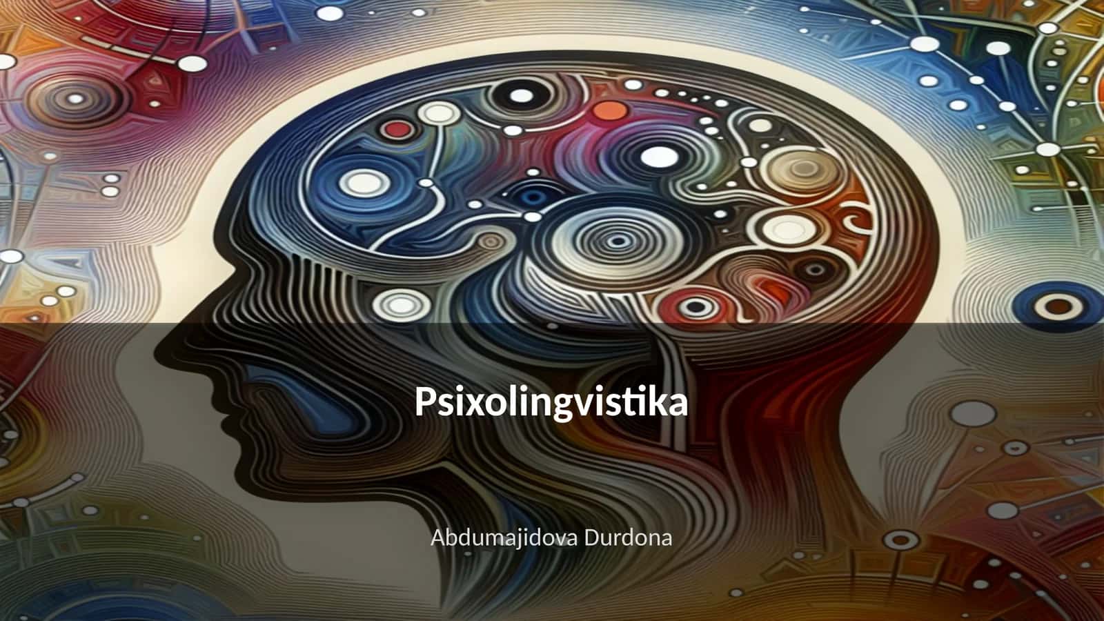 Psixolingvistika