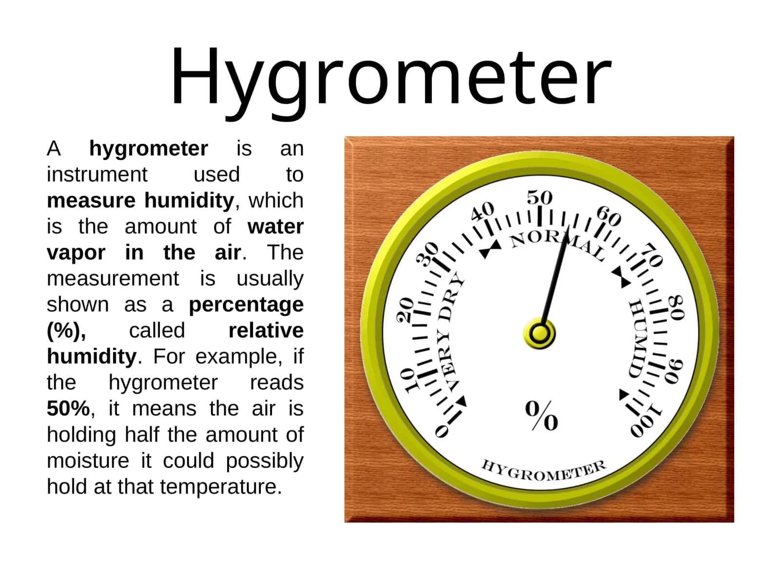 Hygrometer