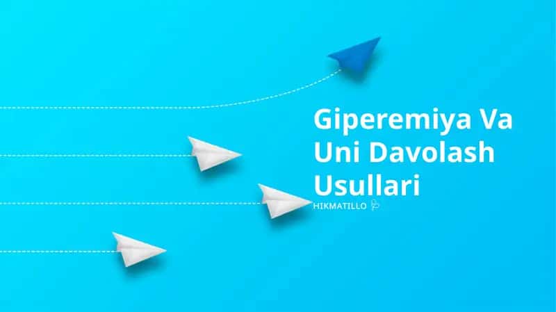 Giperemiya Va Uni Davolash Usullari