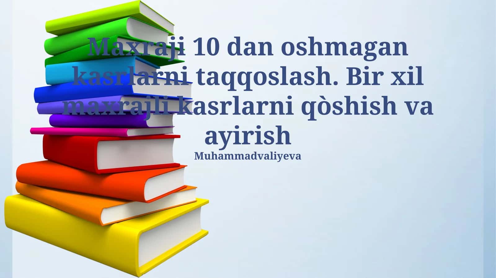 Aralash sonlar