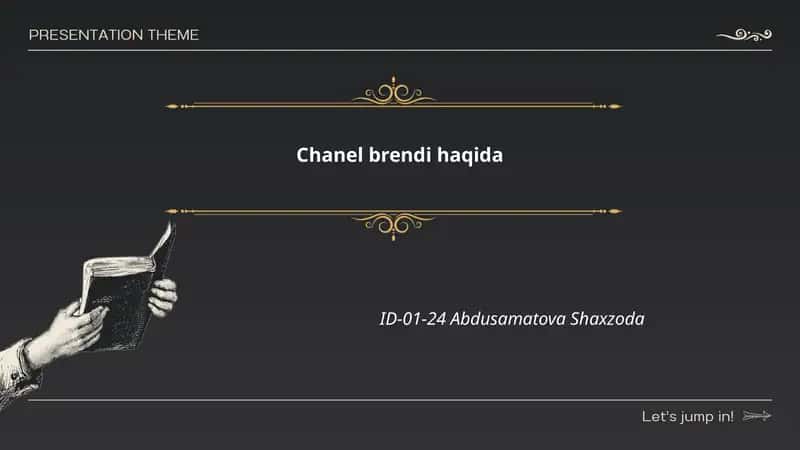 Chanel brendi haqida