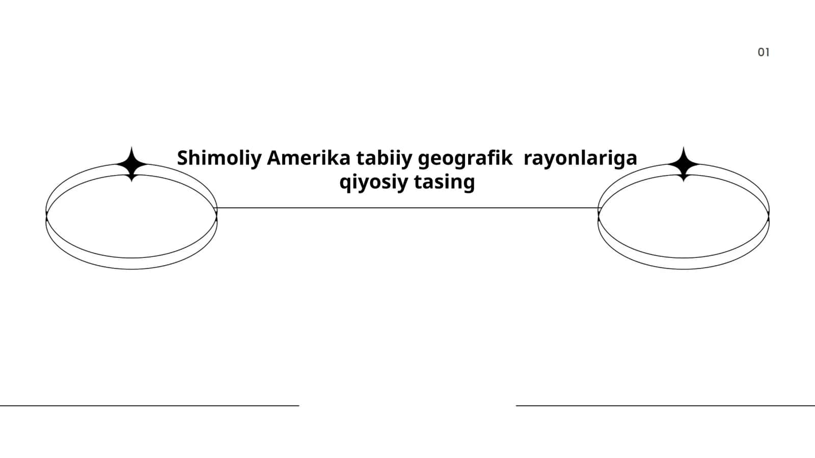 Shimoliy Amerika tabiiy geografik rayonlariga qiyosiy tasing