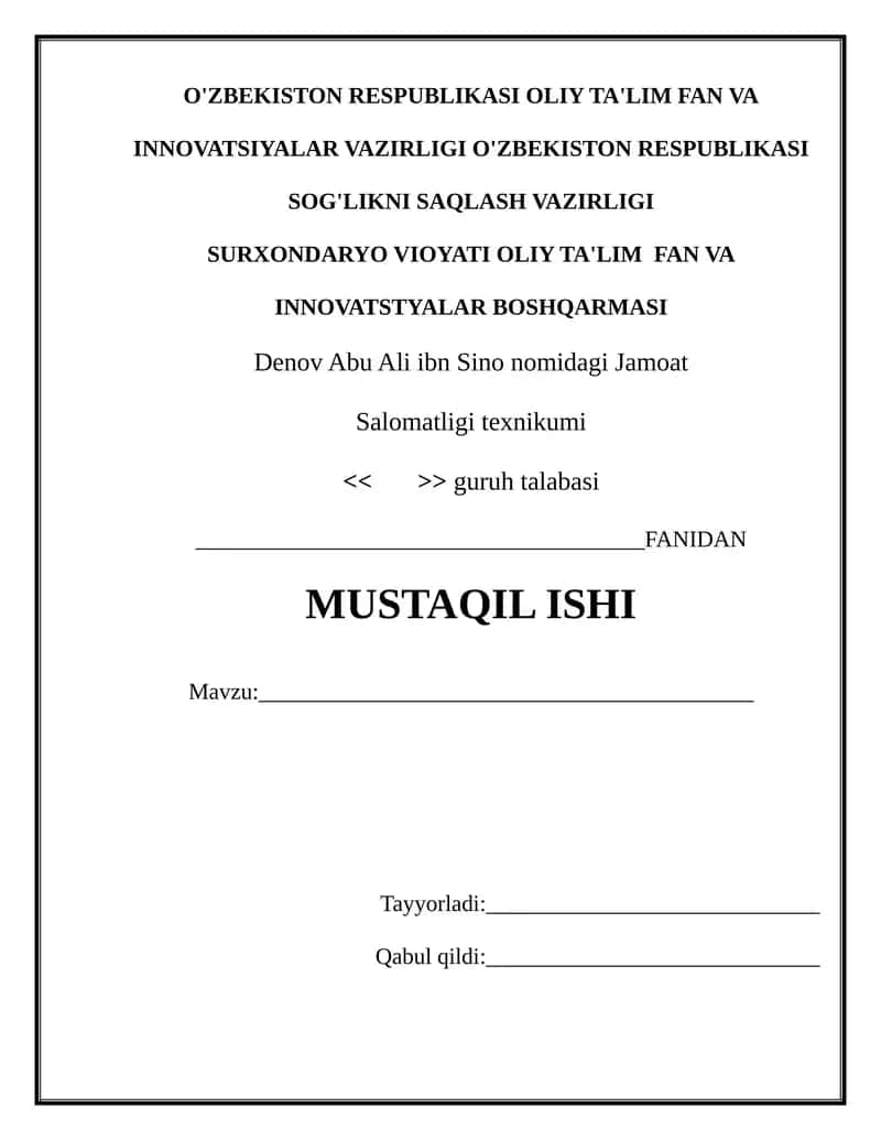 Mavzu: Lazer nurlari va ularning xossalari