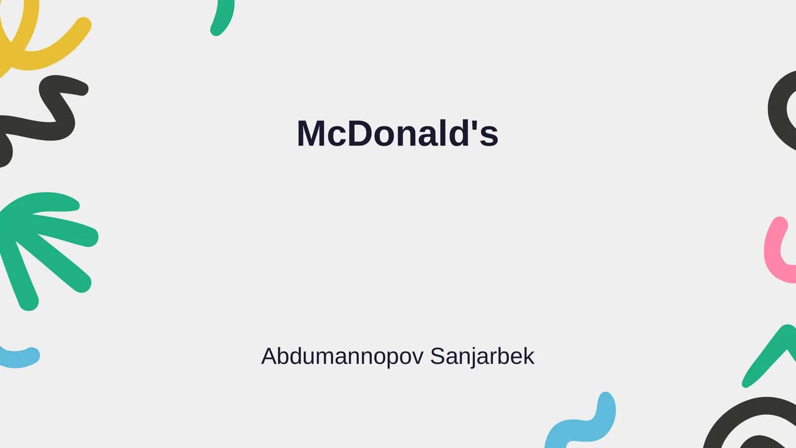 McDonald's