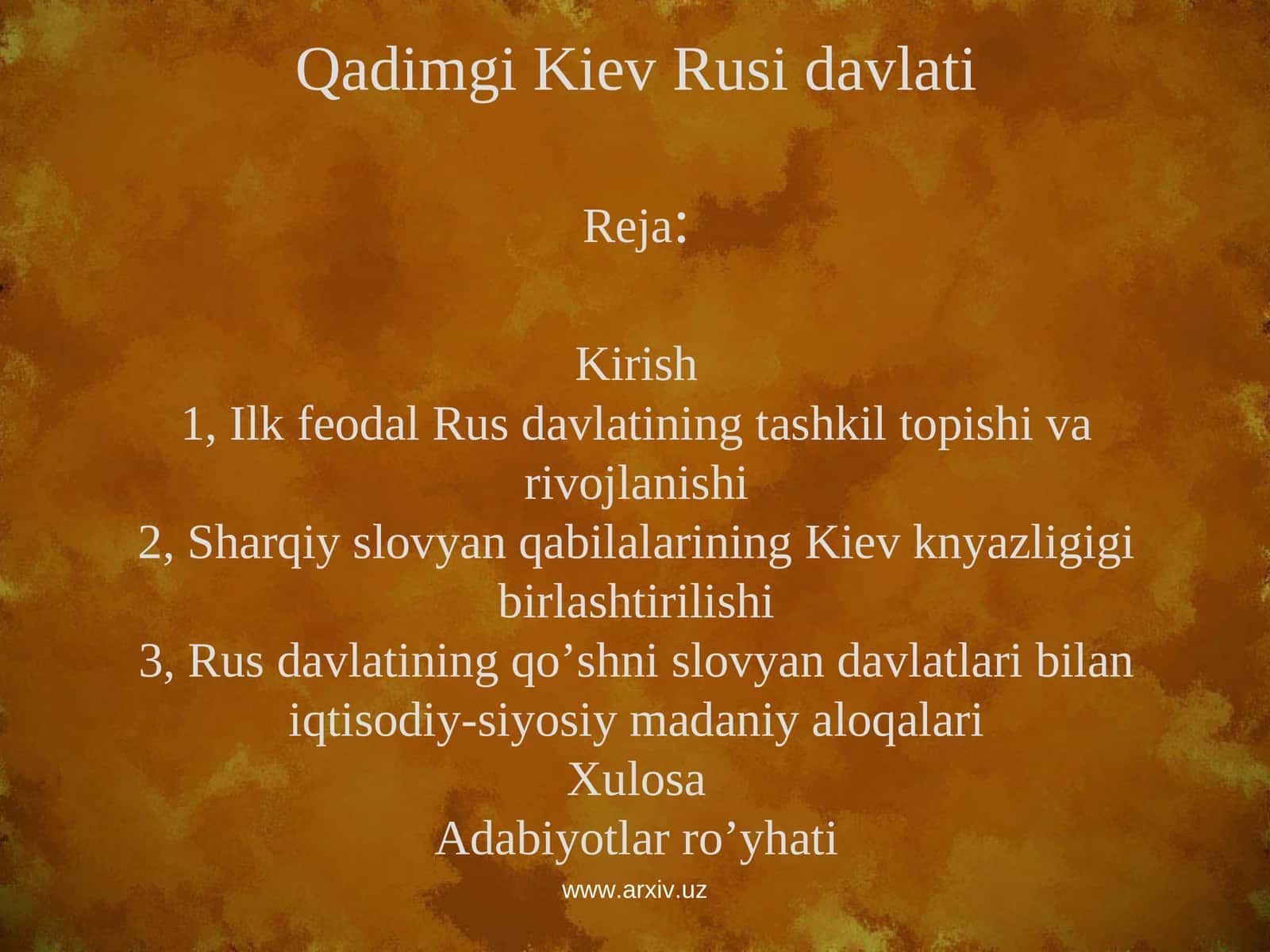 Qadimgi Kiev Rusi davlati