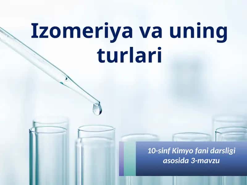 Izomeriyavauningturlari