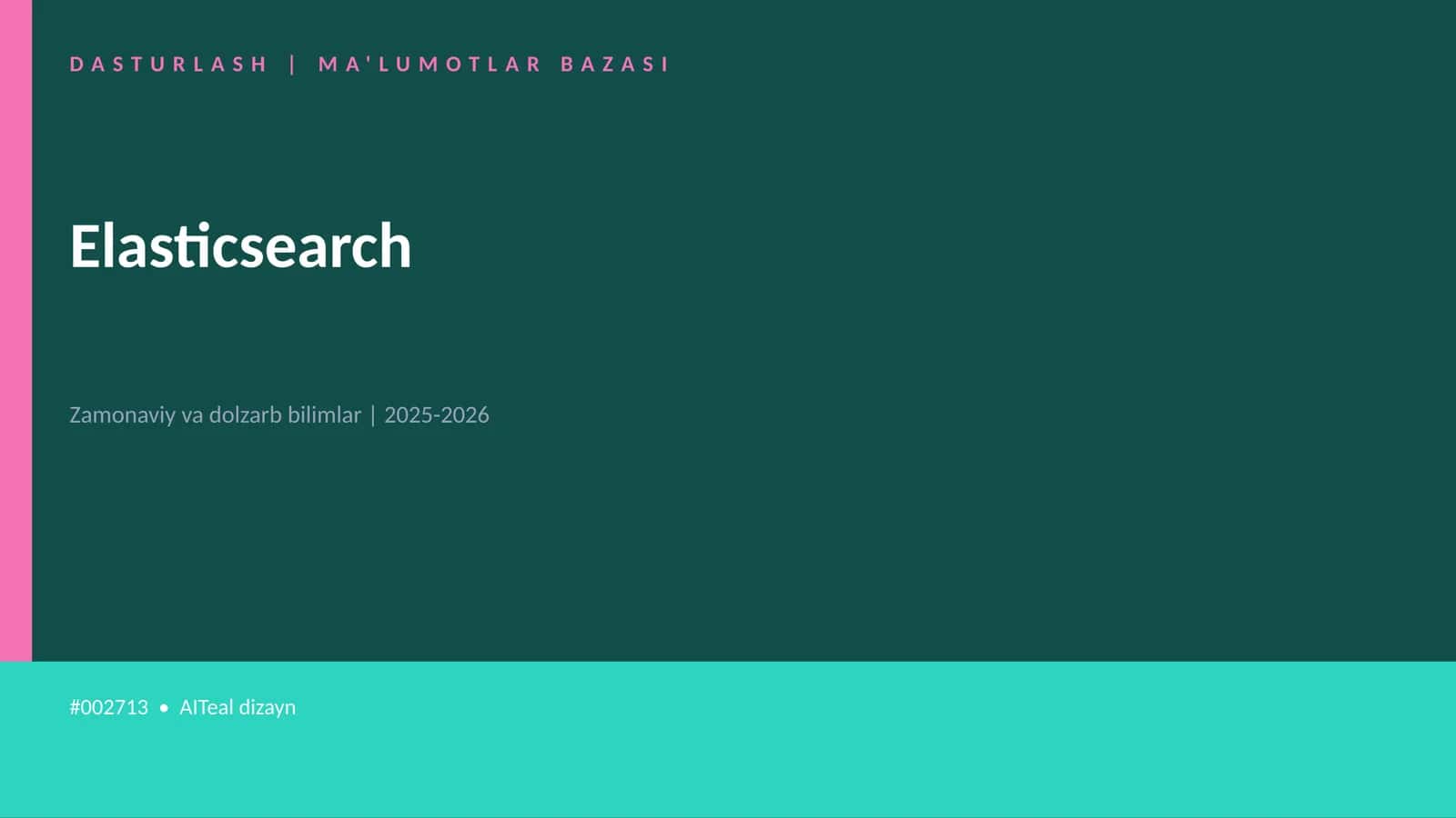 Elasticsearch