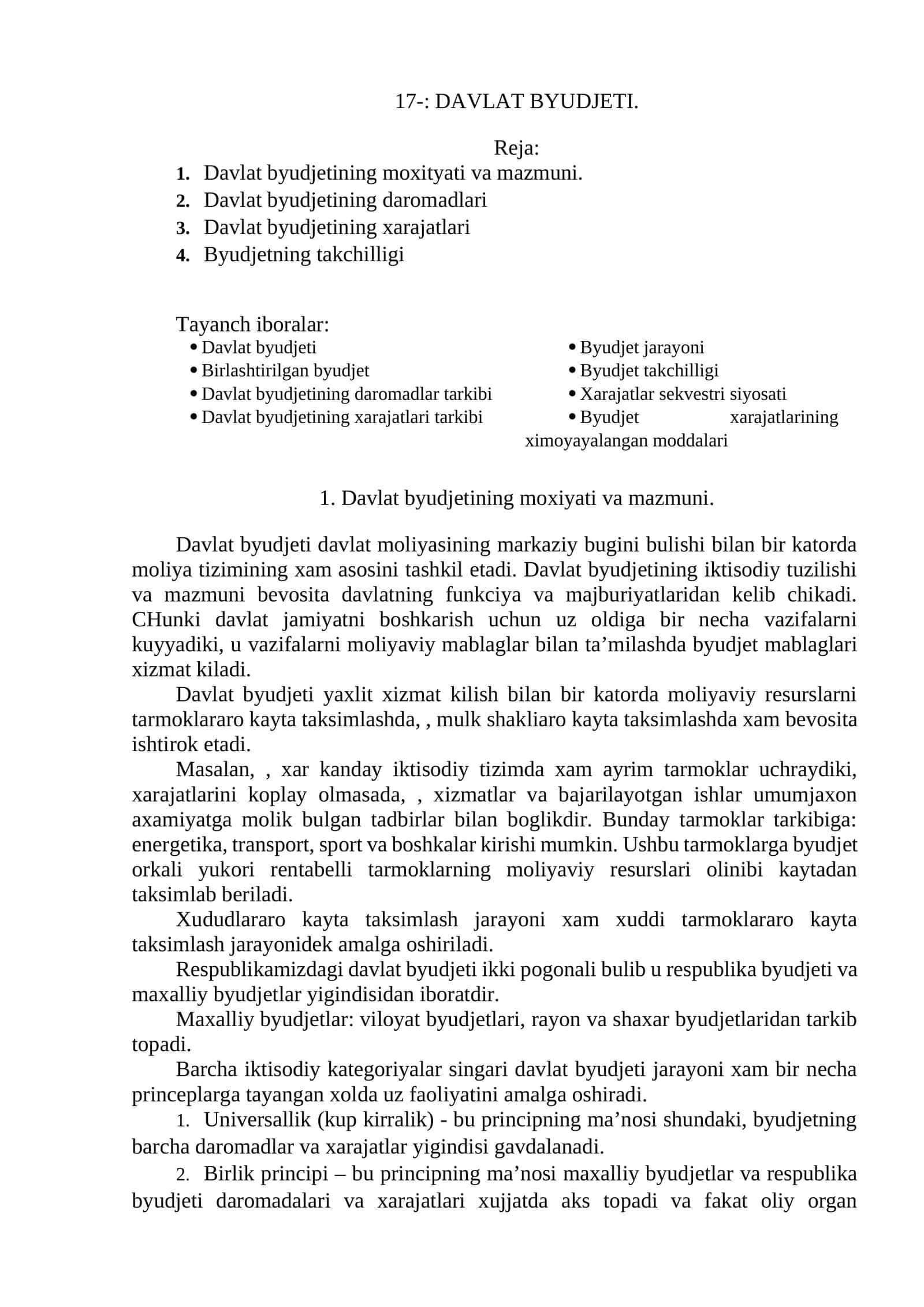 Davlat Byudjeti