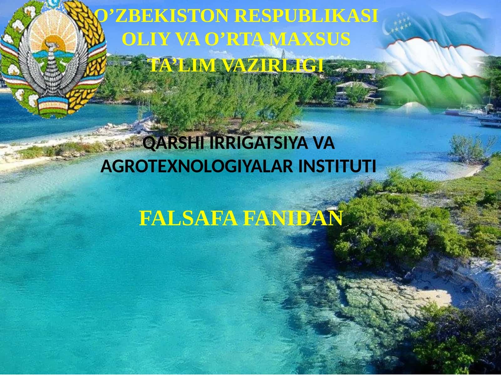 Falsafa tarixida sivilizatsiyaga turli turli yondashuvlar tasnifi (al Farobiy, Ibn Xaldun, N.Daniyevskiy, A.Toynbi). Dunyo xalqlari madaniyatidagi umumiylik va farqlar