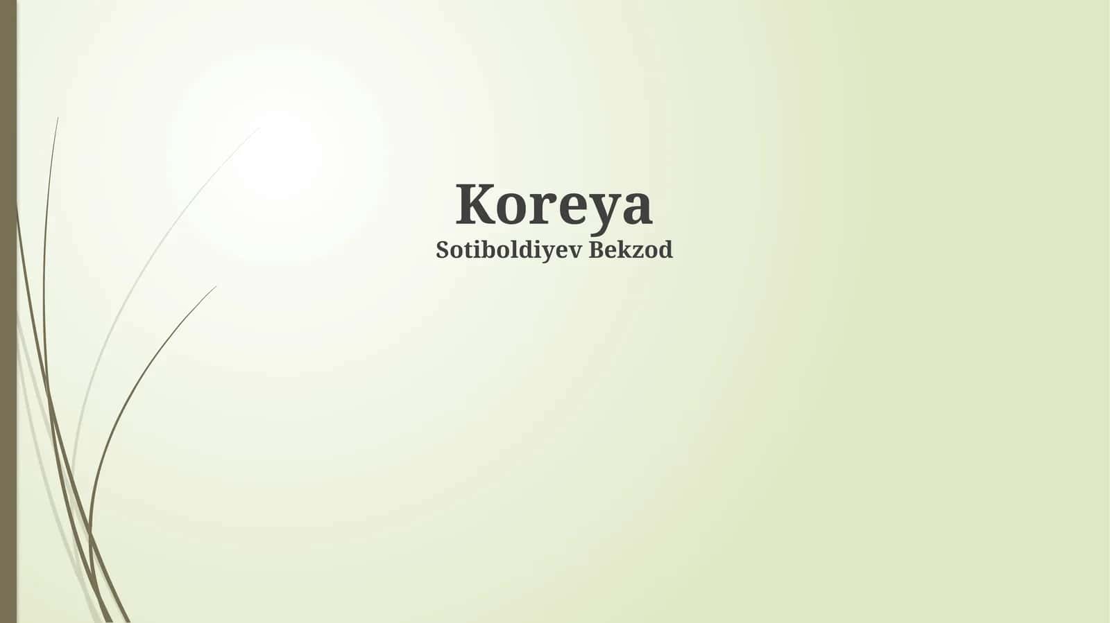 Koreya