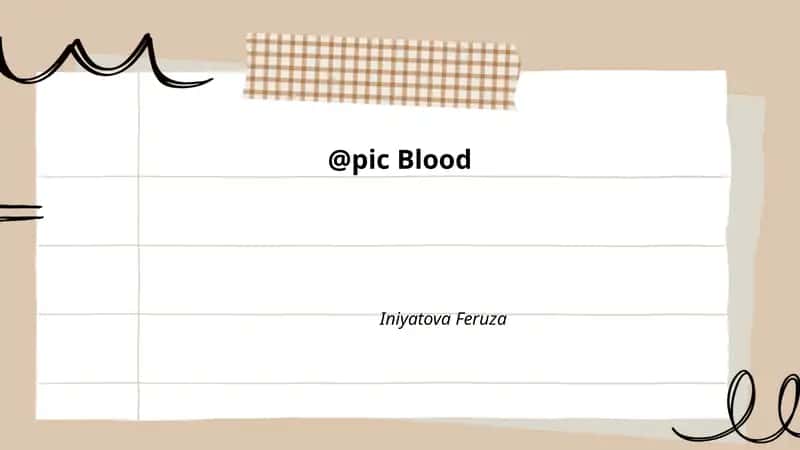 Blood