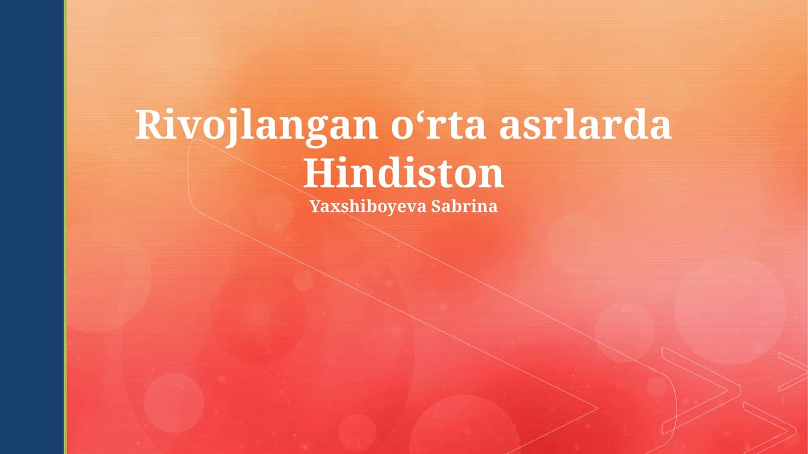 Rivojlangan oʻrta asrlarda Hindiston