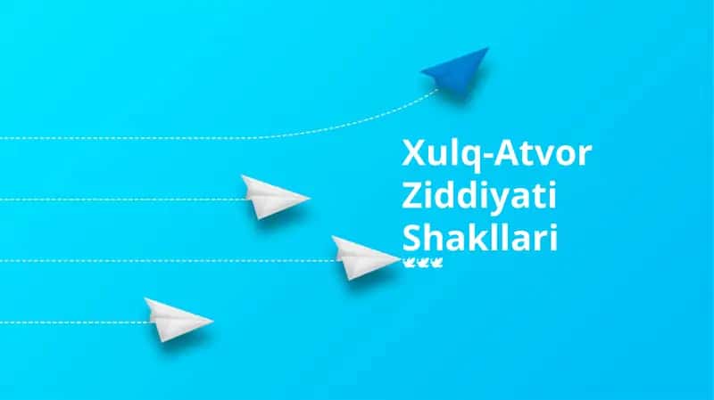 Xulq-Atvor Ziddiyati Shakllari
