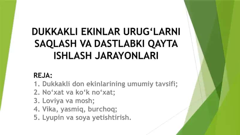 DUKKAKLI EKINLAR