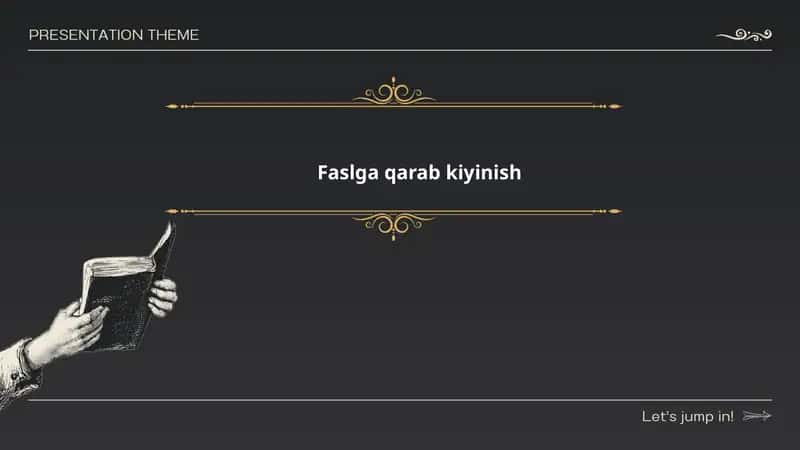 Faslga qarab kiyinish