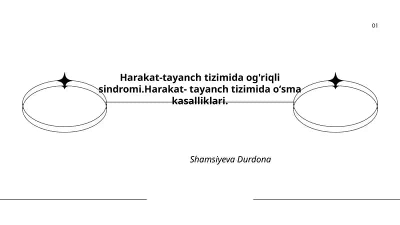 Harakat-tayanch tizimida og'riqli sindromi