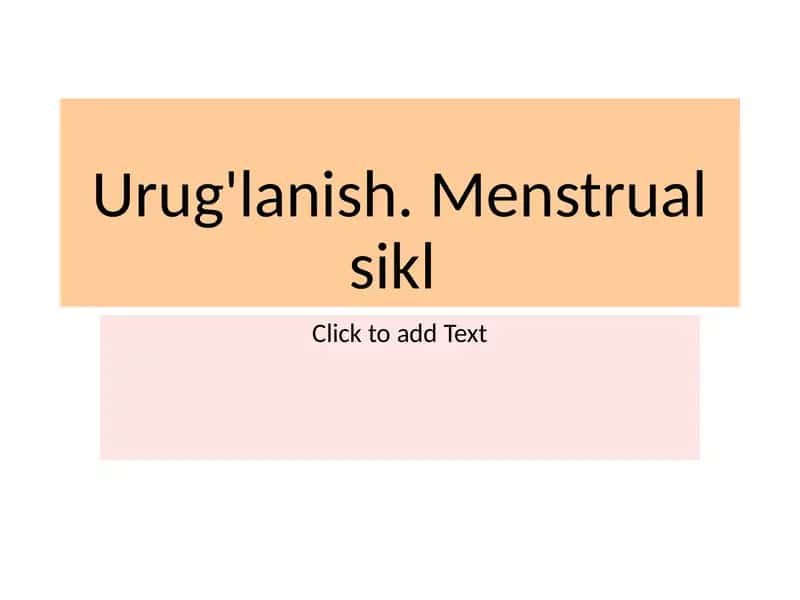 Internal Female Reproductive Organs