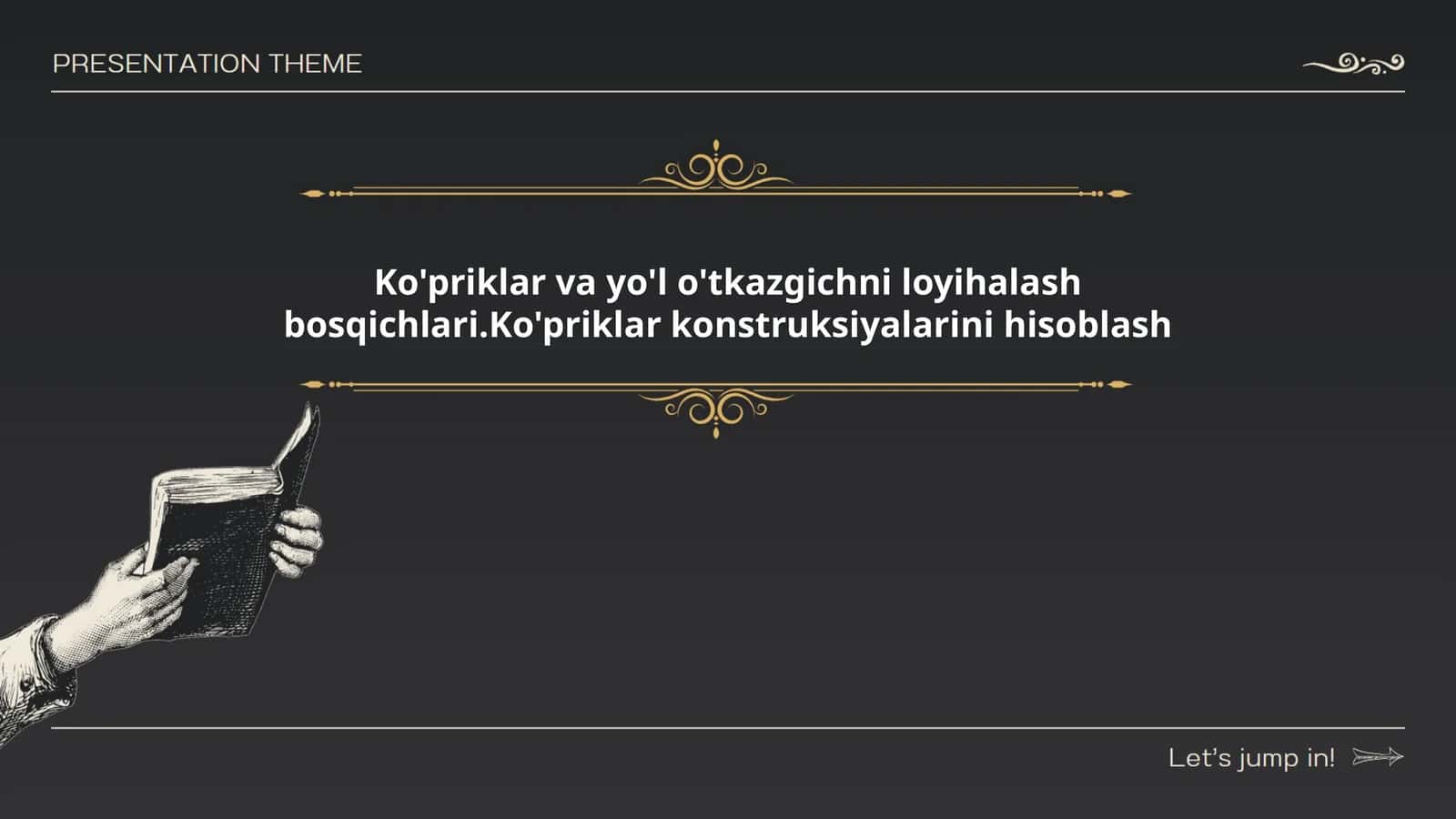 Ko'priklar va yo'l o'tkazgichni loyihalash bosqichlari.Ko'priklar konstruksiyalarini hisoblash
