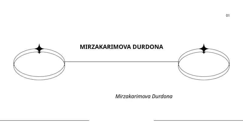 Mirzakarimova Durdonaning Tarjimai Holi
