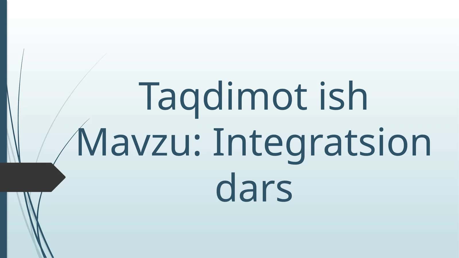 Integratsiondars