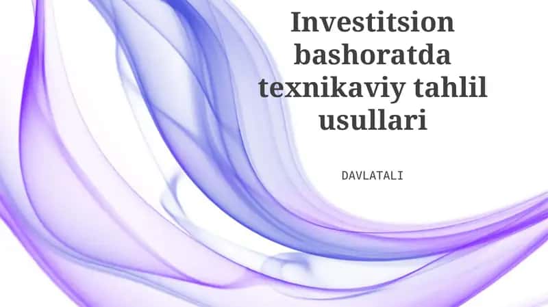 Mashhur Texnik Ko'rsatkichlar va Grafik Naqshlari