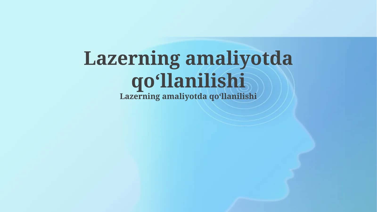 Lazer Texnologiyalarining Harbiy Sobiqdagi Qo‘llanilishi