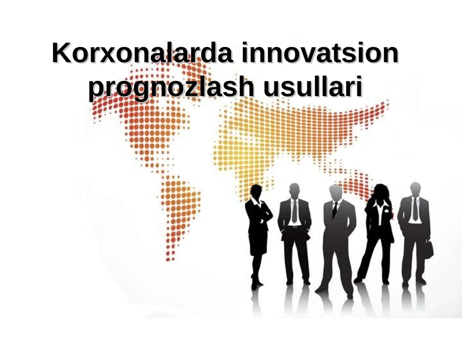Innovatsiya maqsadini shakllantirish