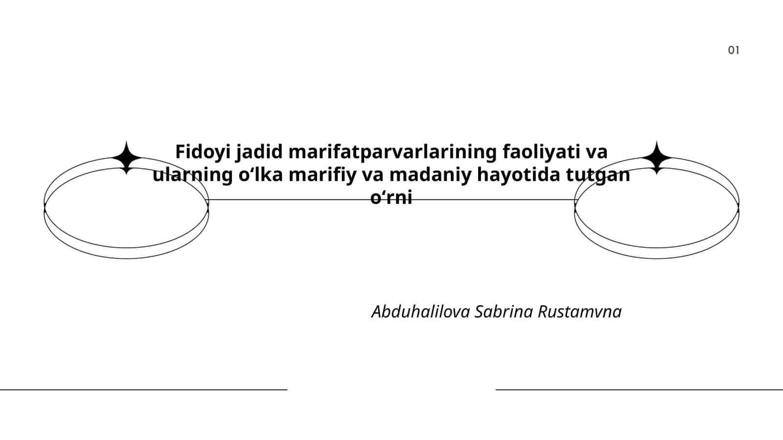 Fidoyi jadid marifatparvarlarining ta’lim sohasidagi islohotlari