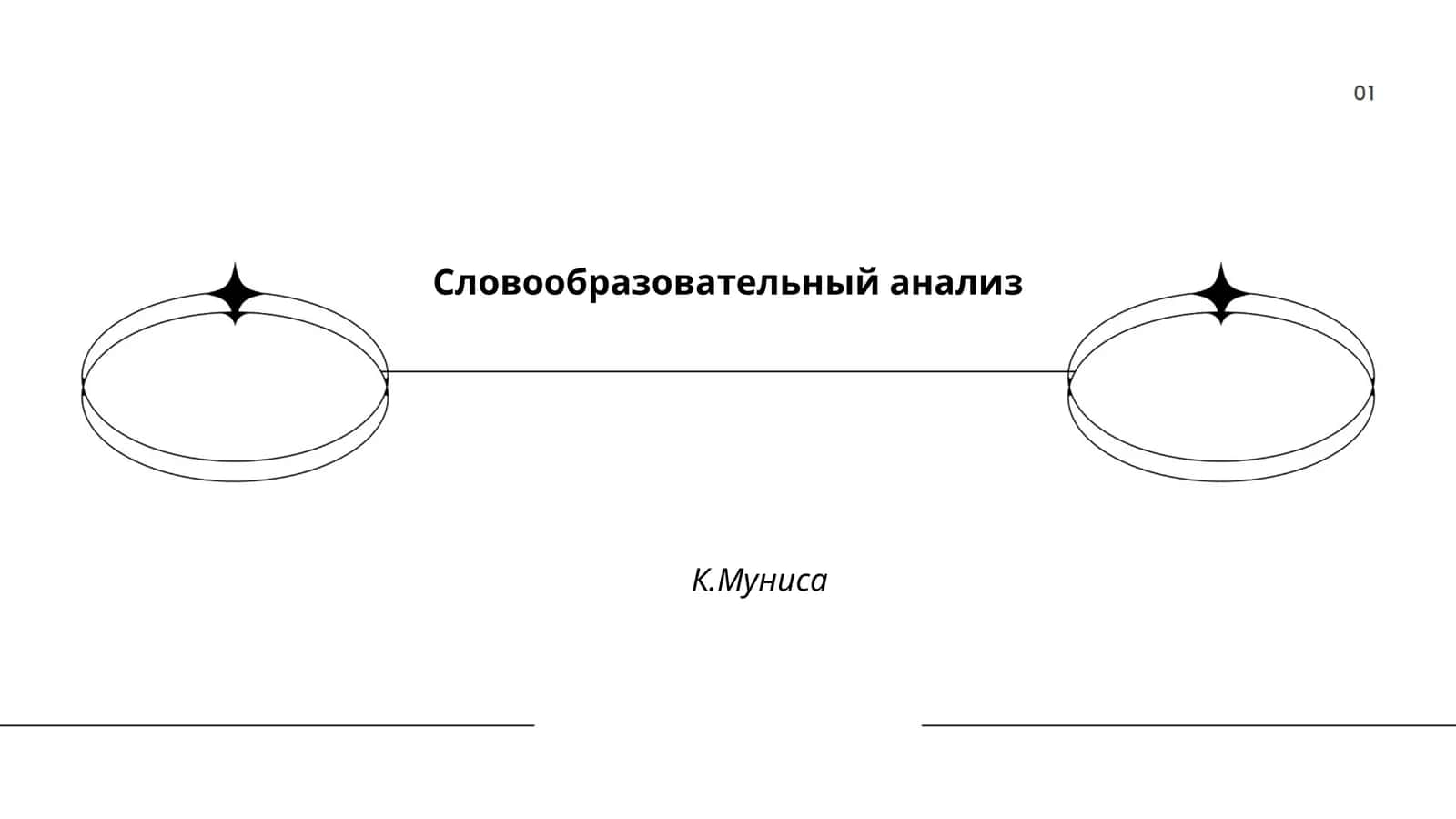 Словообразовательный анализ