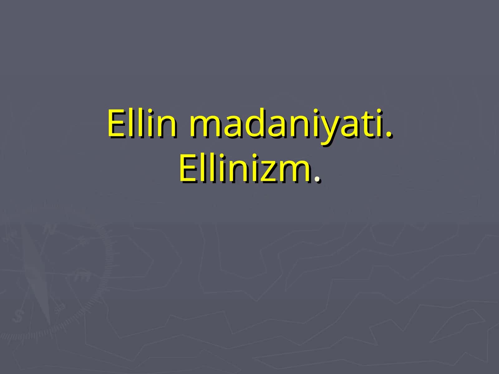 Ellinizm
