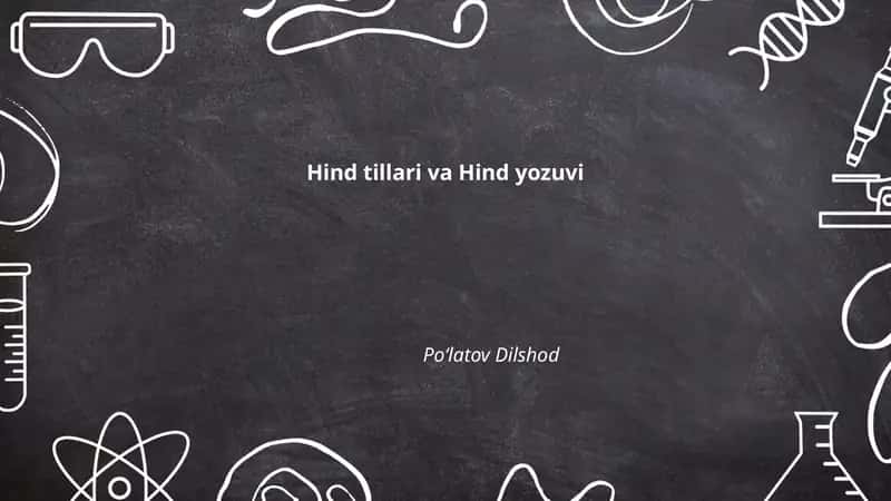 Hind tillari va Hind yozuvi