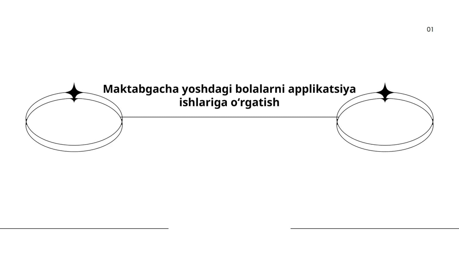 Maktabgacha yoshdagi bolalarni applikatsiya ishlariga oʻrgatish