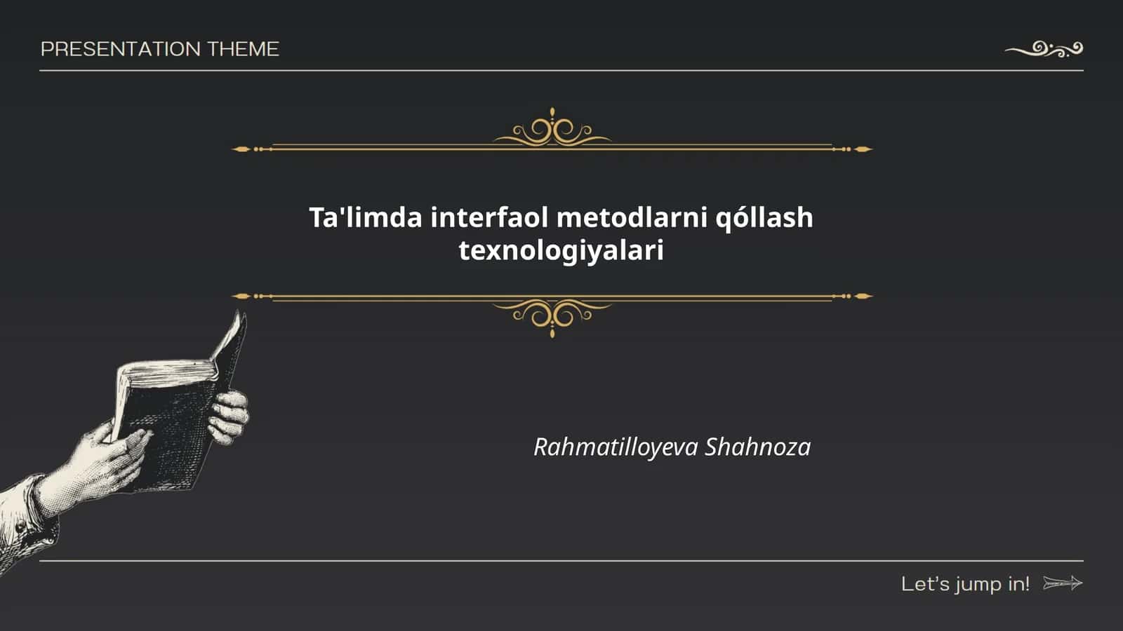 Interfaol darslarni qo'llash texnologiyalari