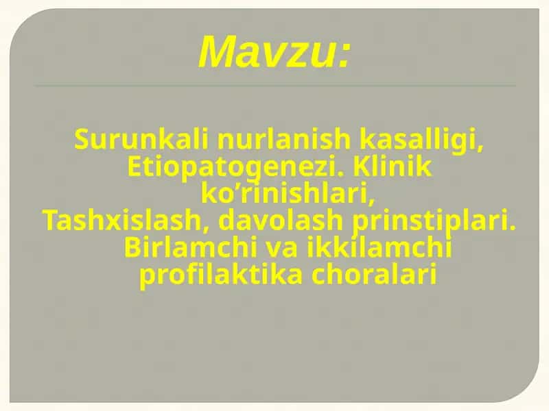 Surunkalinurlanish kasalligi