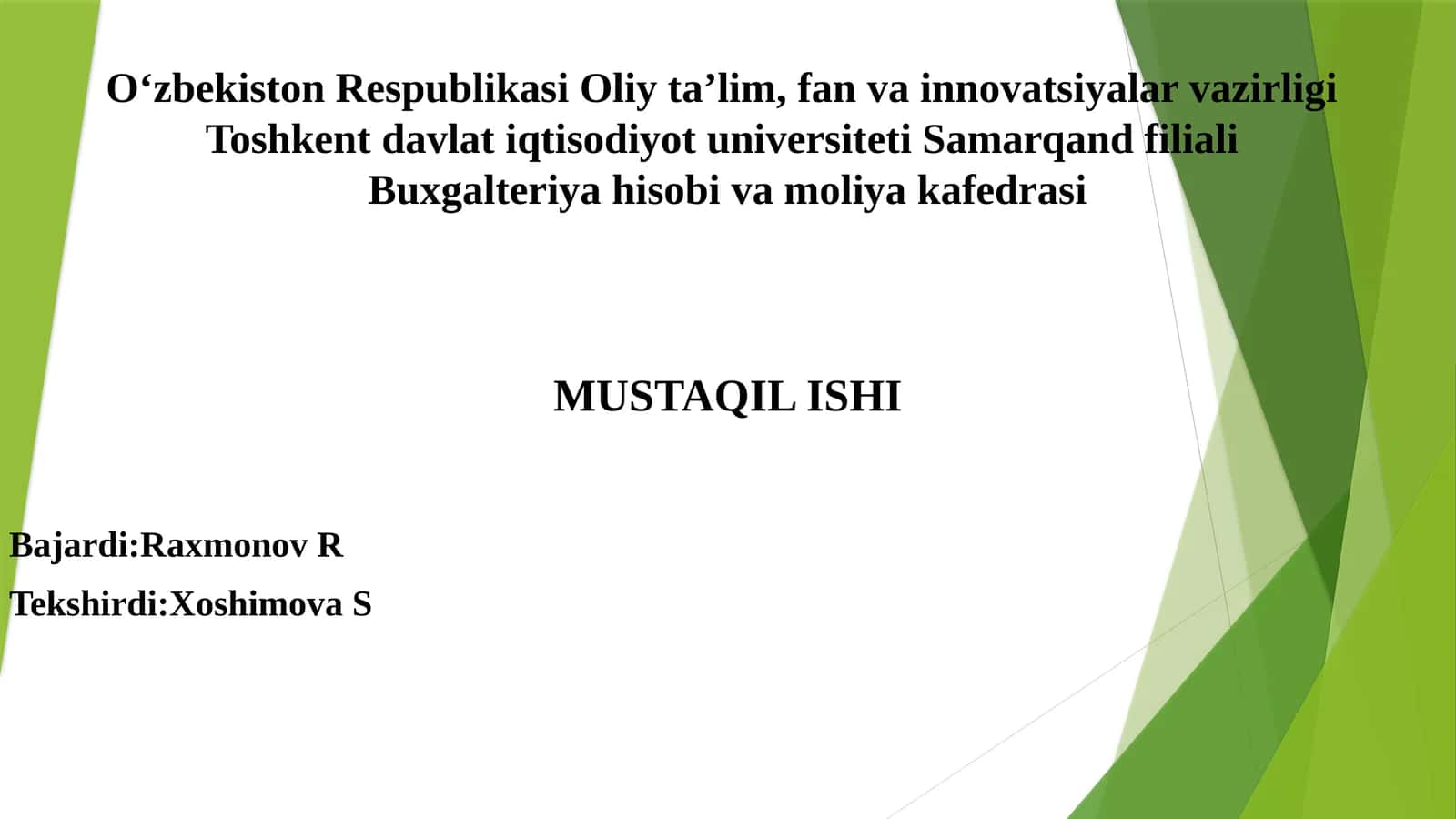 Raqobatlashgan bozorda qisqa muddatli oraliqda firma foydasini maksimallashtirish strategiyasini ishlab chiqish