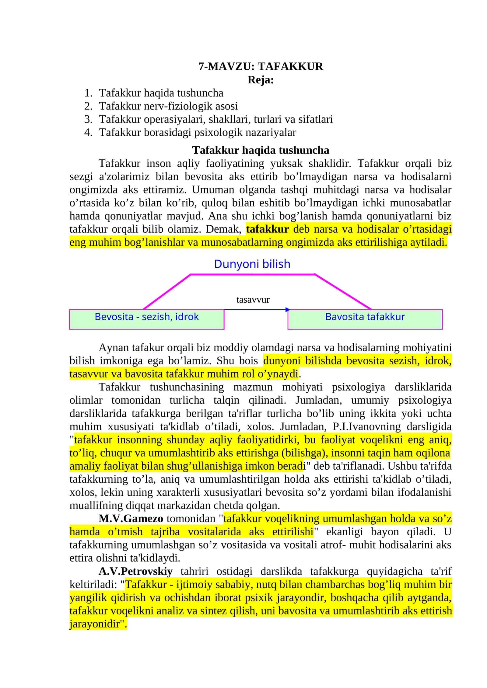 Tafakkur