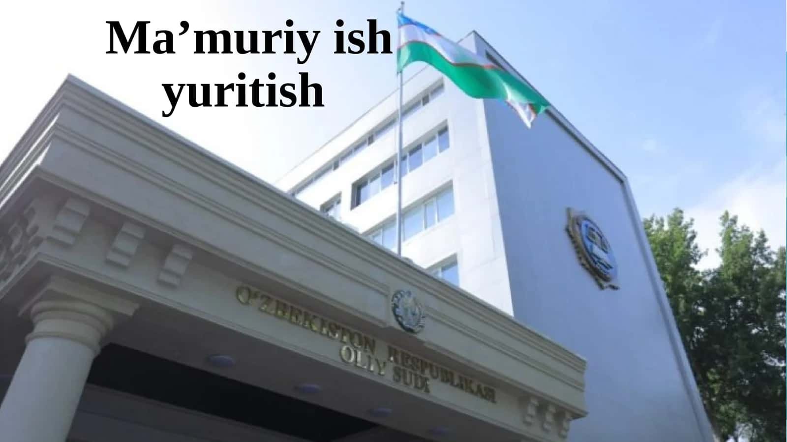 Ma’muriy ish yuritish