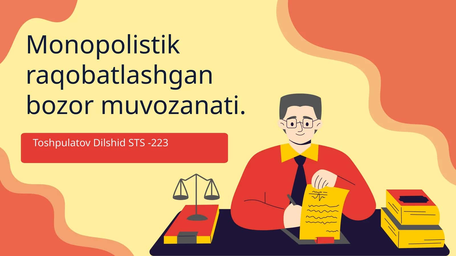 Monopolistik raqobatlashgan bozor muvozanati