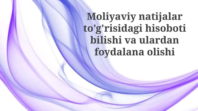 Daromad to'g'risidagi hisobot