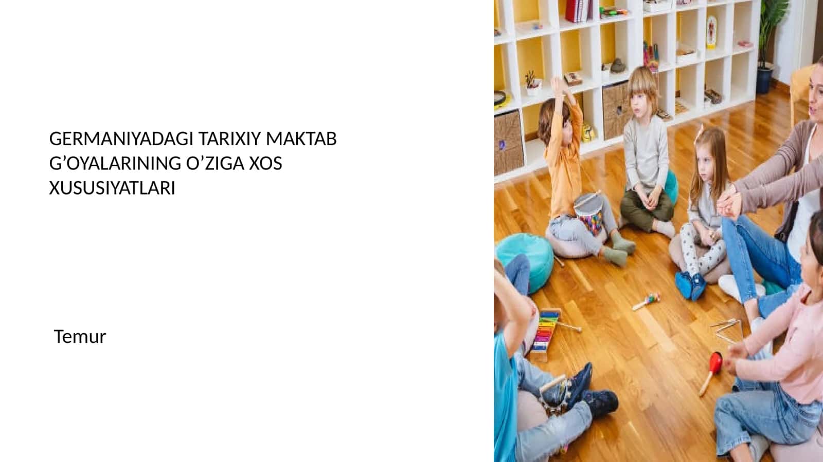 Germaniyadagi Tarixiy Maktab G’oyalarining O’ziga Xos Xususiyatlari