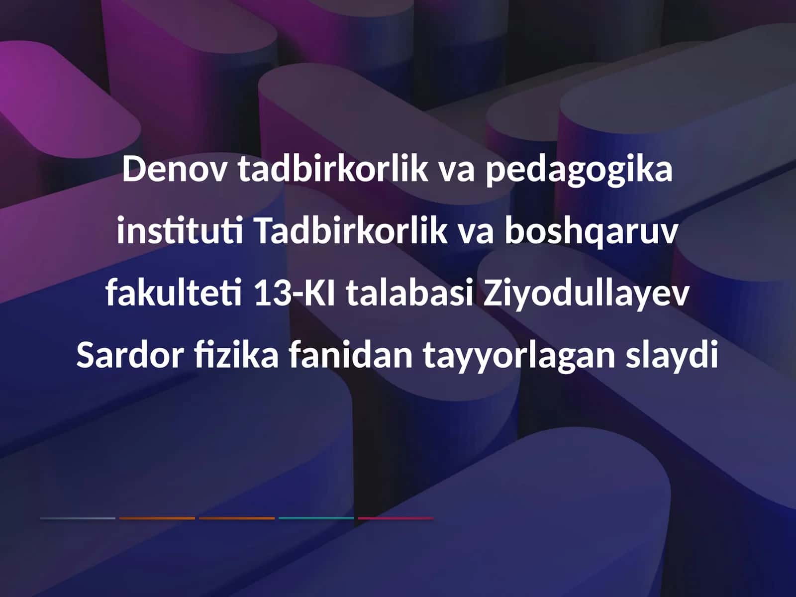 Yorugʻlik dispersiyasining asosiy prinsiplari