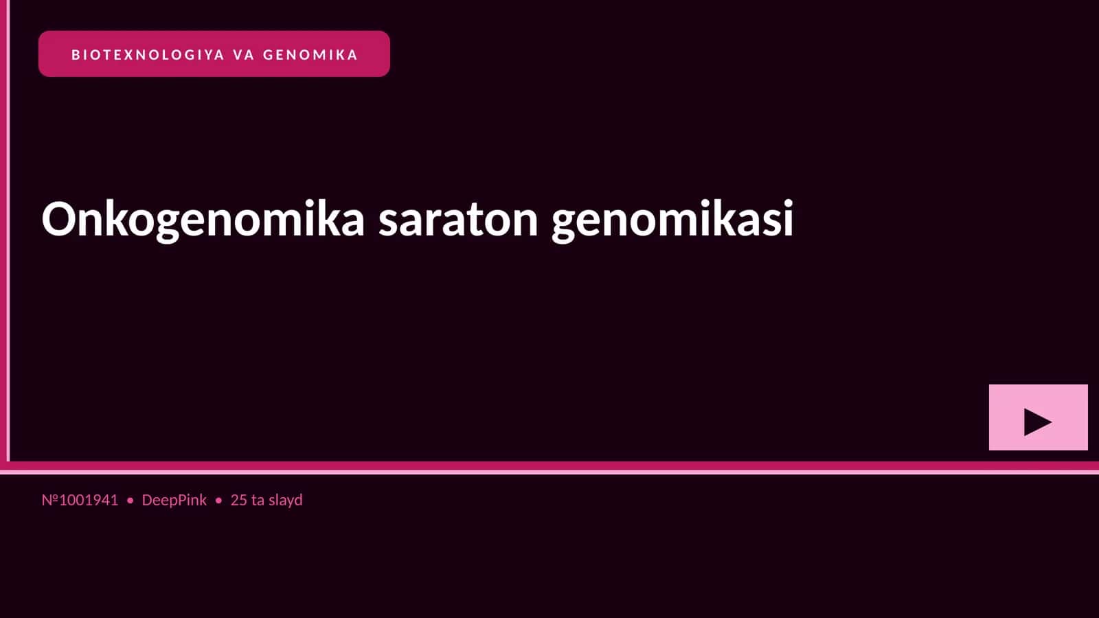 Onkogenomika saraton genomikasi