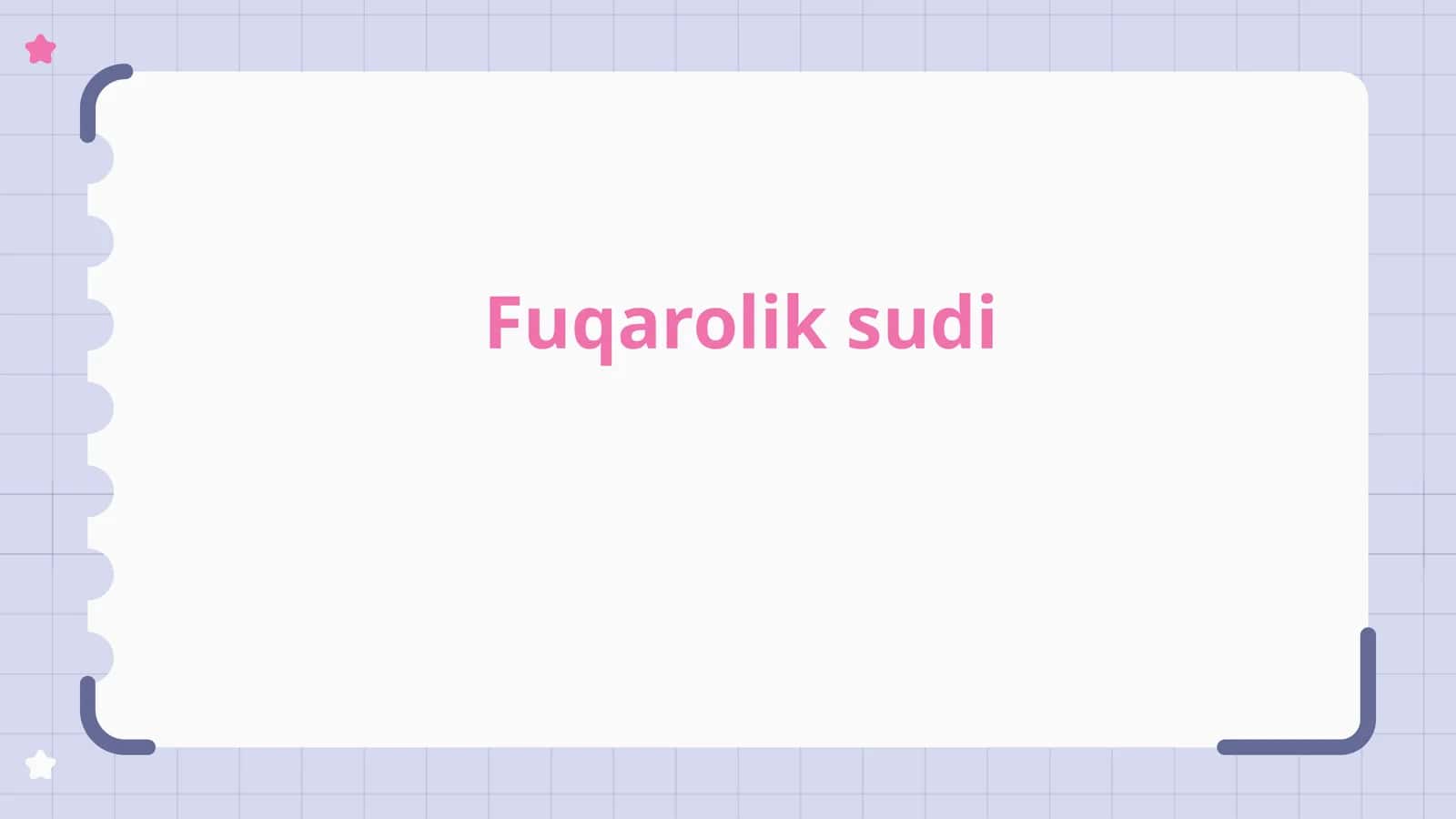 Fuqarolik sudi