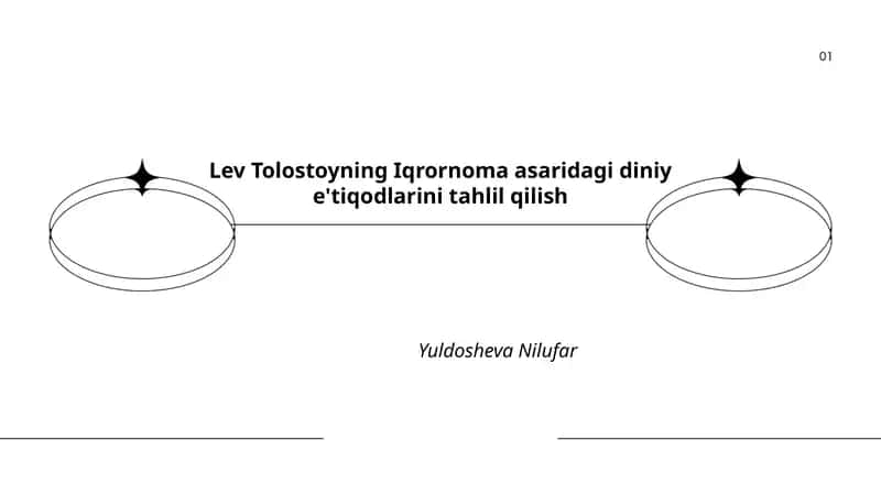 Iqrornoma asaridagi diniy e'tiqodlarini tahlil qilish