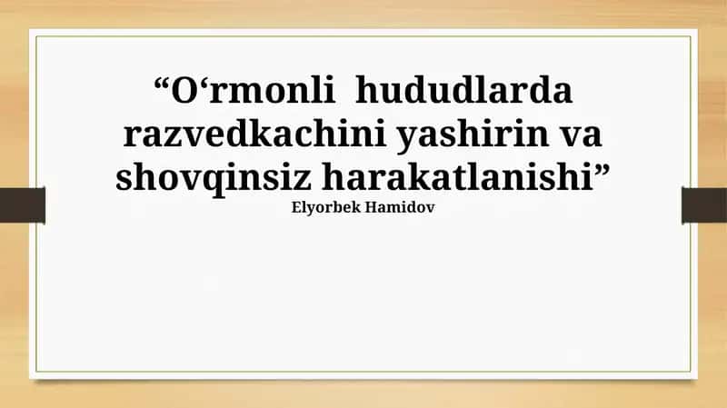 Yashirin Harakat Asoslari