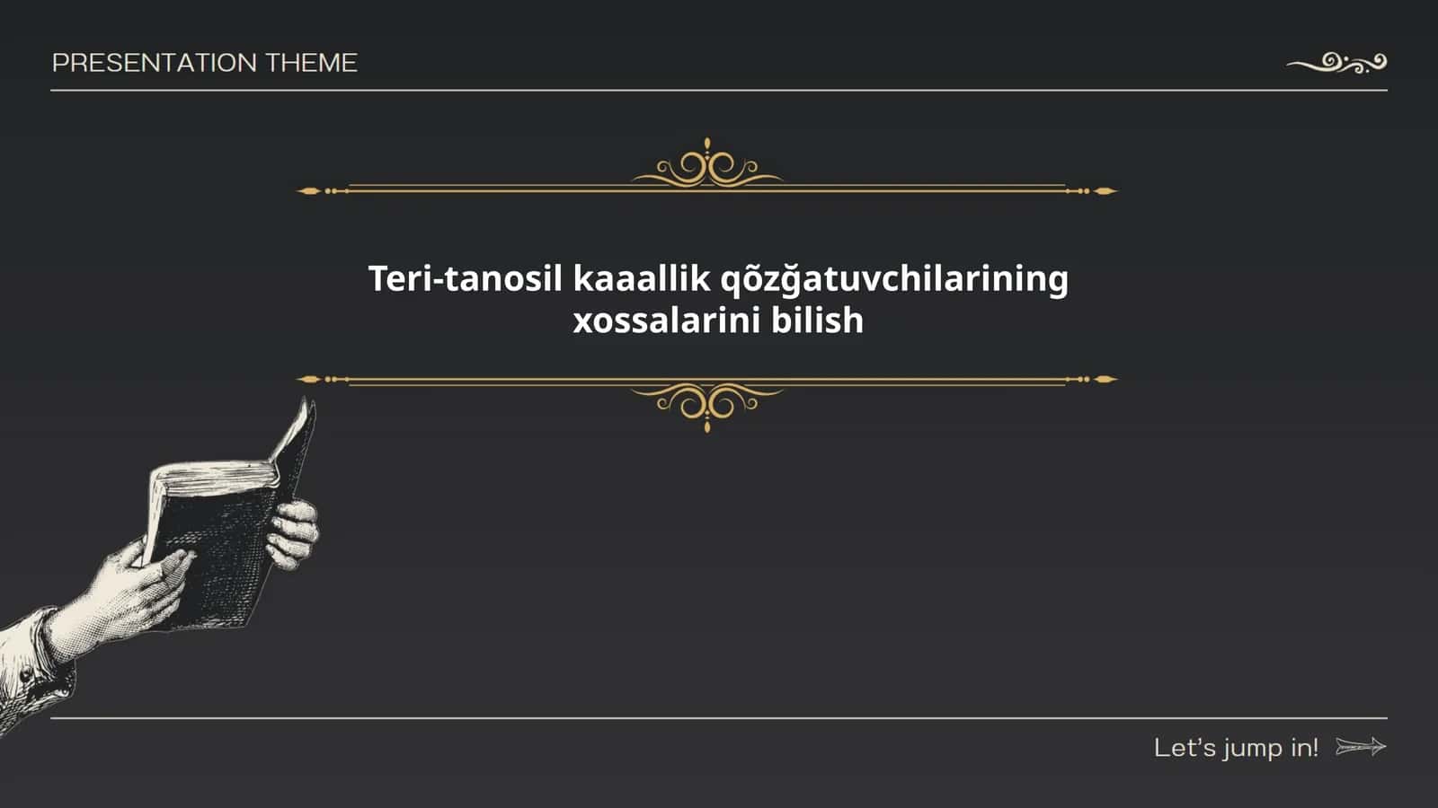 Teri-tanosil kaaallik qõzğatuvchilarining xossalarini bilish