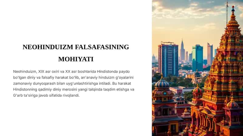 Neohinduizm Falsafasi